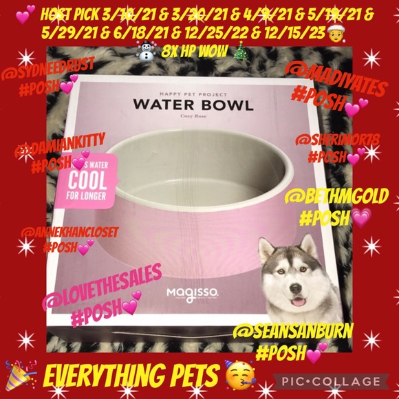 magisso Other - Magisso Pink Cooling Water bowl Large cozy rose New